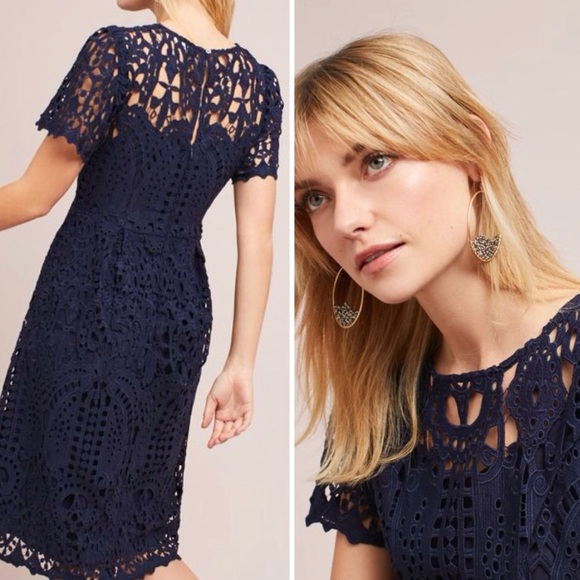 Anthropologie | Eri + Ali Priscilla Eyelet Dress - Picture 2 of 3
